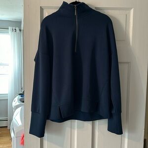Cable and guage studio quarter zip top